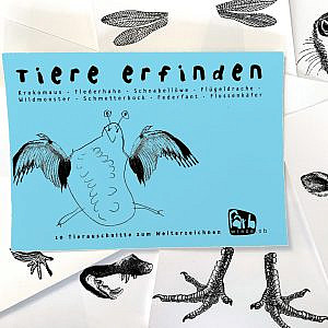 Tiere erfinden - Malset